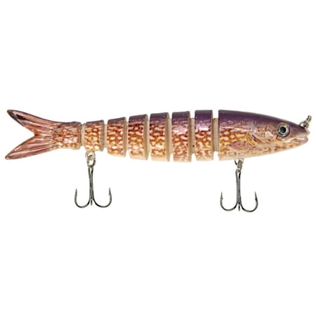 MIGAINO 13.5CM/18.5g Fish Bait Multi-section 3D Eyes Realistic Good Detail Sharp Hook Sinking Wobblers Fishing Lures Jointed Crankbait Swimbait Hard Fishing Tackling Artificial Bait