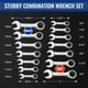 thumbnail image 2 of Juego de llaves rechonchas combinadas con trinquete WORKPRO, 14 piezas, 2 of 7