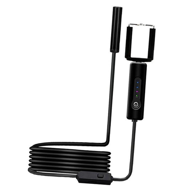 0.3mp Auricular Portátil Con Lente De 5,5 Mm 6 Llevó IP67 Impermeable 3 m kusrkot Cámara de video de inspección