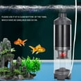 thumbnail image 3 of Youkk Fish Tank Cleaning Filter Automatic Practical Sewage Professional Collector Transparent Toilet Purifier Aquarium Supplies Type3, 3 of 9