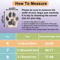 thumbnail image 2 of Unique Bargains 4pcs Dog Shoes Waterproof Anti-Slip Dog Shoes Dog Boots Paw Protectors Purple Size 6 Width 2.36", 2 of 7