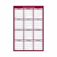 thumbnail image 2 of Classic Red Laminated Erasable Wall Calendar, 48 x 32, White/Red/Gray Sheets, 12-Month (Jan to Dec): 2026 | Bundle of 5, 2 of 4
