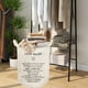 thumbnail image 4 of Cesta de ropa plegable grande con asa | Cesto para ropa sucia de tela de lino y algodón | Organizador de almacenamiento portátil y ligero para baño, dormitorio y armario, 4 of 6