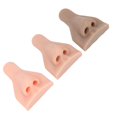thumbnail image 3 of Suture Practicing Nose Model, 3D Imitation Elastic Silicone Nose Model Small Reusable  For Teaching For Students, 3 of 8