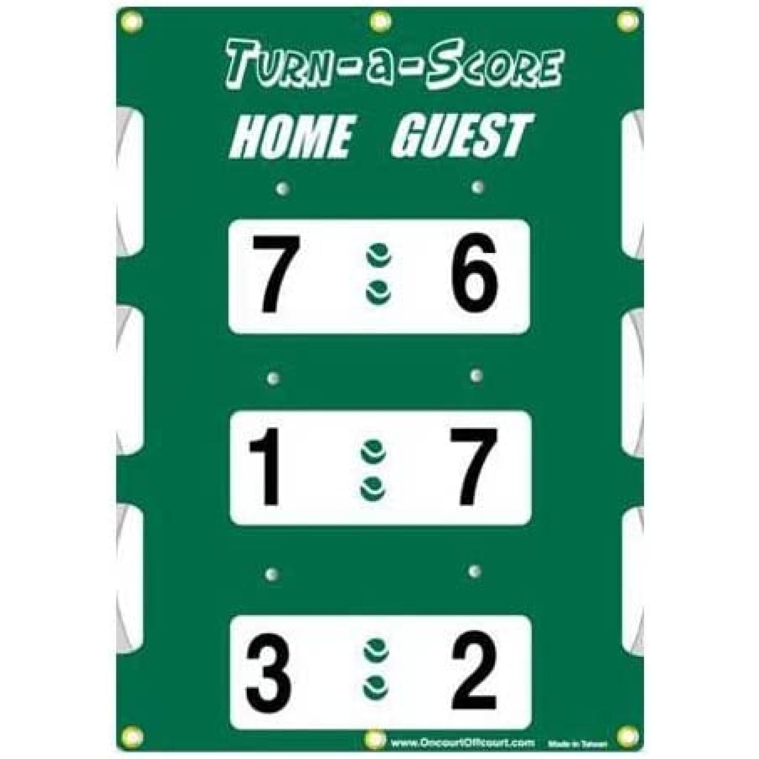 TaliaPosy TurnaScore Tennis Score Keeper/Attaches to Net/New UV