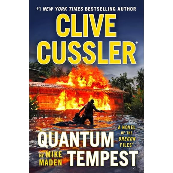 Pre-Owned Clive Cussler Quantum Tempest (The Oregon Files), 9798217044269, , Hardcover,
