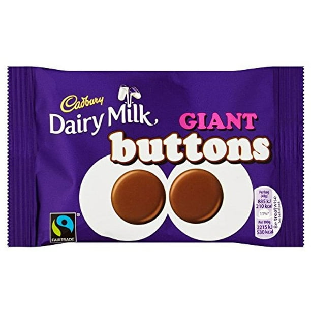 Cadburys Giant Buttons 40G Pack Of 3 (40G X 3 Bags)