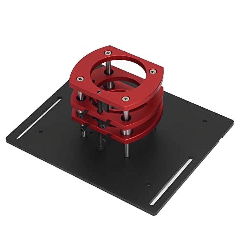 TOPINCN Router Table Lfit, Standard Design Router System Universal Good Stability for Woodworking (Black)