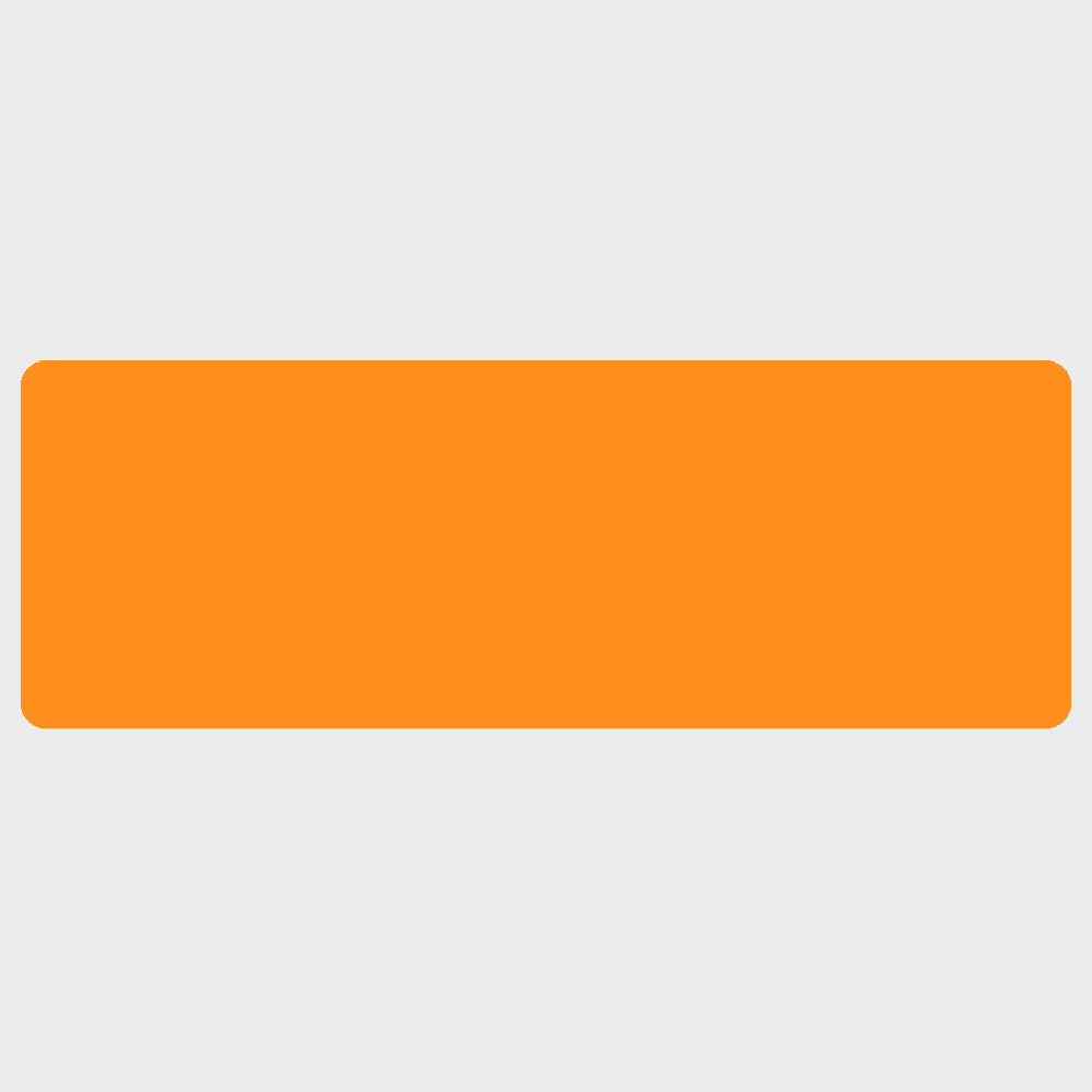 JAM Paper Standard Label Rolls, Rectangle, 1 3/4 x 5, Neon Orange, 125 Labels/Roll