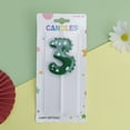 thumbnail image 2 of Dinosaur Birthday Cake Candle, Green Number 4 Happy Birthday Candle for Student Birthday Party Cake Decoration 1 Count, 2 of 5