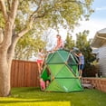thumbnail image 3 of gobaplay SummitPro Climbing Dome, Outdoor Kids Climber with Tent, 600 lb Capacity, Green, 3 of 8