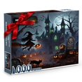 thumbnail image 1 of Puzzle Nsoyos Halloween 1000 piezas Juego creativo Haunted House, 1 of 8