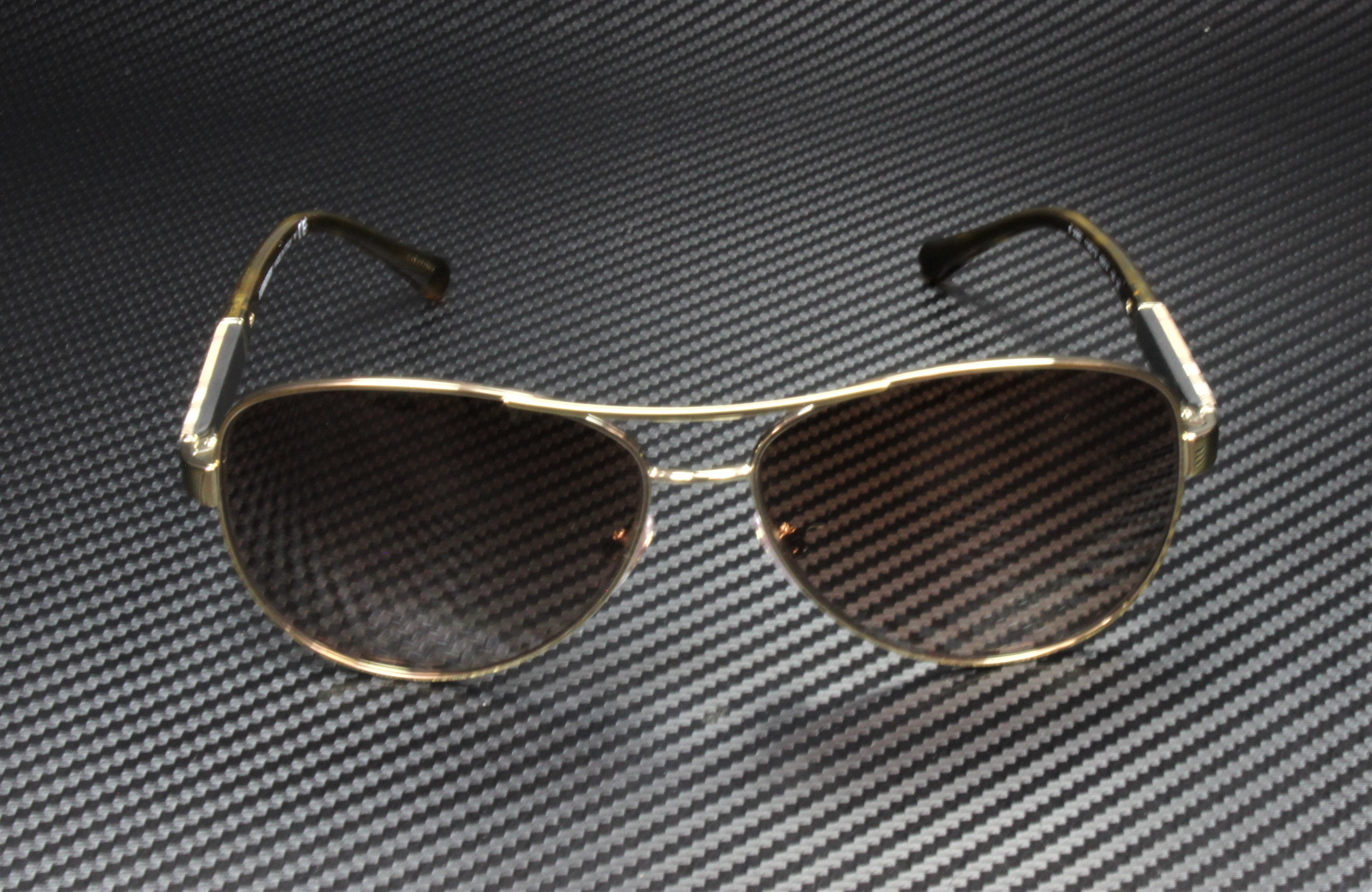 Women's Gradient BE3080-114513-59 Brown Aviator Sunglasses