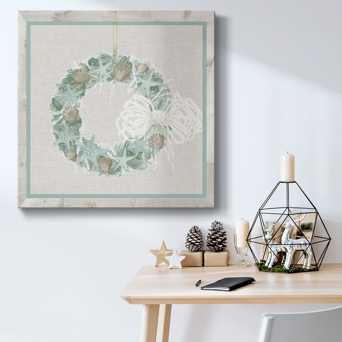 Coastal Christmas II- Gallery Wrapped Canvas