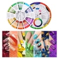 thumbnail image 4 of Color Mixing Guide Wheel, Portable Paper Clear Print Color Wheel  for Makeup, 4 of 7