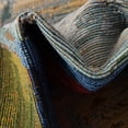 thumbnail image 6 of Unique Loom Outdoor Modern Collection Area Rug - Cubed (2' x 3' 11" Runner Multi/Blue), 6 of 11