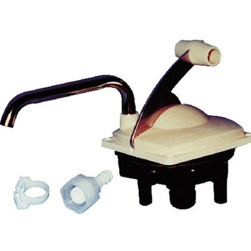 Leisure Components 1315PW Polar White Dual Action LowBoy Hand Pump