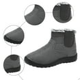 thumbnail image 6 of CAICJ98 Women’s Winter Boots Warm Lined Ankle Boots Non-slip Waterproof Outdoor Snow Boots for Women (Grey,Size 8.5), 6 of 7