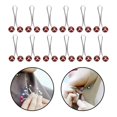 thumbnail image 3 of 12 Piezas Broche de Mujer Alfileres de Cristal Hijab Bufanda Perla Suéter de café Hugo hijab clips pines para mujeres, 3 of 7