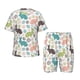 thumbnail image 1 of Balery Easter Rabbit Conjunto de Pijama Infantil de Manga Corta con Estampado – Ropa de Dormir de Algodón Suave-Large, 1 of 6