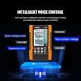 thumbnail image 2 of Graflsoa ANENG Q60S Voice-Controlled Digital Multimeter with LCD Backlight, Non-Contact Voltage Detection, and Flashlight Function - Orange, 2 of 6