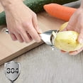 thumbnail image 2 of Pelador de acero inoxidable Pelador de frutas y verduras con cuchilla universal Sailing  Electrónica, 2 of 5