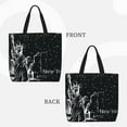thumbnail image 2 of Fotbe New York City1 Bolsa Tote con Estampado para Mujer, Bolsos con Cremallera, Bolsa de Hombro Casual de Gran Capacidad con Bolsillos Internos, 2 of 7