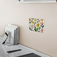 thumbnail image 5 of Yayeee Toggle Light Switch Wall Plate 2-Gang 4.56"x4.48" Decorative Outlet Cover, Retro Yellow Floral, 5 of 7