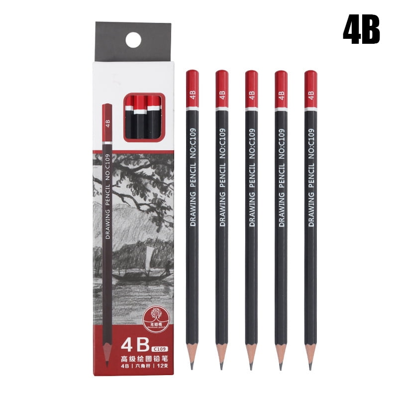 Journey Professional Drawing Sketching Pencil Set 12Pcs Graphite