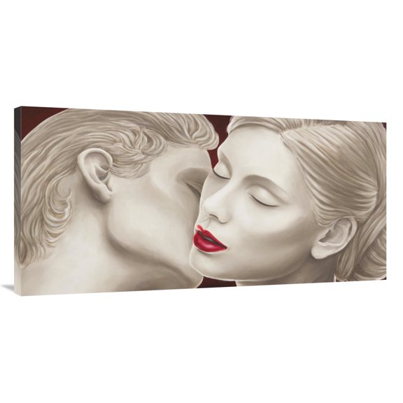 Global Gallery's 'Eternal Lovers' by Eleanor Setti Stretched Canvas Wall Art