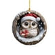 thumbnail image 2 of Lekihaqq Forest Animal Christmas Ornaments, Acrylic Tree Decorations, Holiday Decor, Festive Animal Print Ornaments, Woodland Theme Christmas Decor, Wildlife Holiday Tree Hanging Decorations, 2 of 8