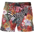 thumbnail image 1 of Pantalones cortos de playa 3D con estampado de leopardo de la selva para hombre, Shorts de Surf de secado rápido para verano, Shorts deportivos informales Fivean unisex, 1 of 2