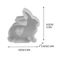 thumbnail image 3 of Aqestyerly Easter Decorations For The Home Rabbit Silicone Tool. Gypsum Ornament Container. Easter Aromatherapy Candle Container Easter Decorations, 3 of 9
