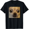 thumbnail image 1 of Camiseta divertida con cara de Chihuahua para perro, 1 of 2