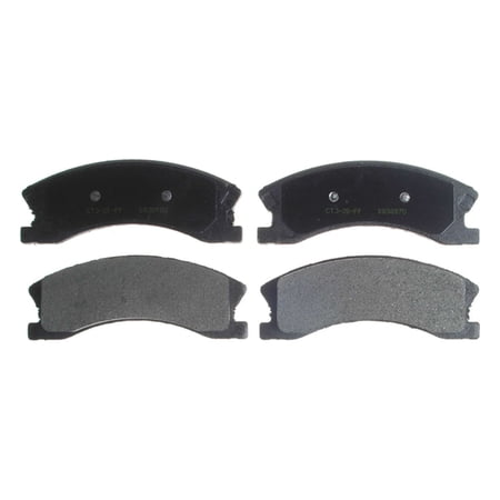 ACDelco Silver Semi-Metallic Brake Pad Set