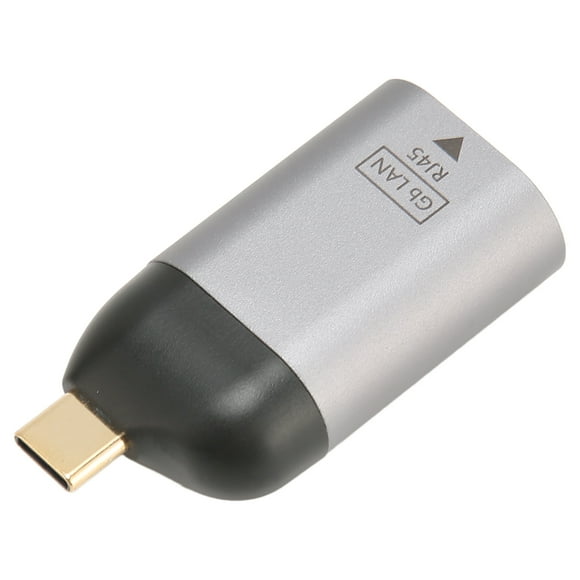 USB C To Ethernet Adapter, USB C To RJ45 LAN Adapter 1Gbps Transmission for Tablets