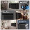 thumbnail image 2 of TCL 5,000 BTU Window Air Conditioner (Black) - Cools up to 150 sq ft, High-Efficiency with up to 16% Energy Savings, 3-in-1 Cooling, Fan, & Dehumidifier, Comfort Tracking Remote - W5WC72-B, 2 of 23