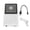 White, variant on NFTIGB MP4 Player Portable Support Small Memory Card Ultra Thin 1.8 Inch LCD Media Music Player with Accessories for Students White