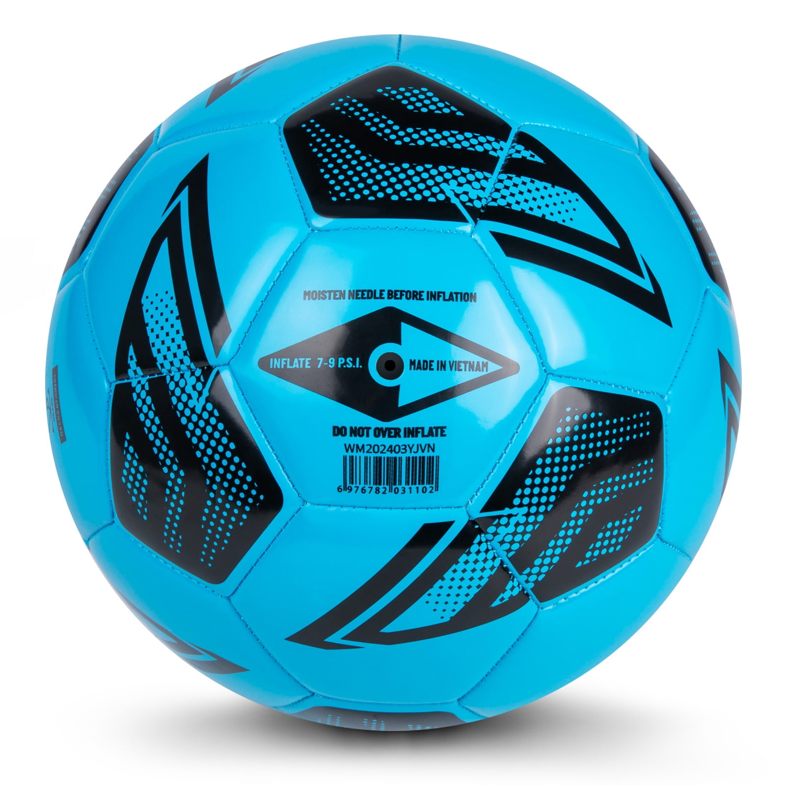 Umbro Youth Size 3 Blue Soccer Ball Durable 32-Panel for Kids 9
