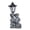 Grey, variant on Garden Boy&Girl Statue Decoration,Outdoor Statues with Solar Powered Lantern for Patio Yard Backyard Gifts for Mother's Day Birthday Housewarming,Solar Garden Boy and Girl Reading Sculptures