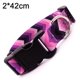 thumbnail image 2 of Cuello de nailon de camuflaje con herrajes de metal negro., 2 of 5