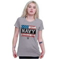 thumbnail image 4 of US Navy Honor Courage American Flag Women's T Shirt Ladies Tee Brisco Brands L, 4 of 5