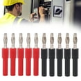 thumbnail image 4 of Adaptateur de Fiche Banane, Forte Connectivité Stable Connecteur Banane à Conductivité 5Set pour Instrument Électronique, 4 of 8