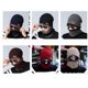 thumbnail image 3 of Mens Winter Knit Beanie Hat Slouchy Thick Fleece Lined Skull (Dark Gray), 3 of 3