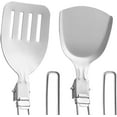 thumbnail image 2 of HUGFEGWE 6Pcs Camp Cooking Utensil Set,Outdoor Kitchen Gear, Foldable Cooking Organizer Metal Camping Kitchen Utensil Set, Cookware Kit for Camp RV, BBQ CJB91-35809, 2 of 7