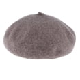thumbnail image 3 of Gorro de fieltro de lana para mujer Colco Boina de mujer Gris claro, 3 of 8