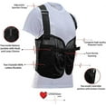 thumbnail image 3 of LVAD Mesh Vest - Breathable Concealed Pockets Carrier for Controller & Batteries, Size Small, 3 of 6