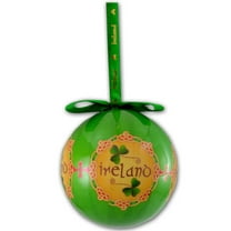 Ireland Shamrock Celtic Bauble Christmas Hanging Ornament in Gift Box by Royal Tara