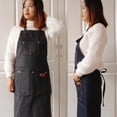thumbnail image 4 of Delantal de barbero Sunnimix con bolsillos grandes para mujer, 4 of 8