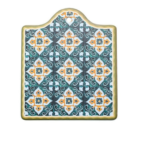 

Moroccan Ceramic Trivet Pot Holder Non-Skid Heat Insulation Hot Pot Pad Mug Cork Mat Cork Holder Bowl Coasters G
